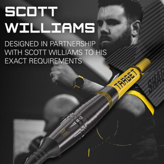 target scott williams black softdarts