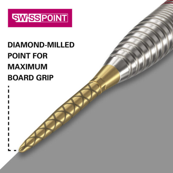 target swiss point storm diamond steeldart spitzen gold